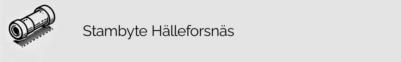 Stambyte Hälleforsnäs