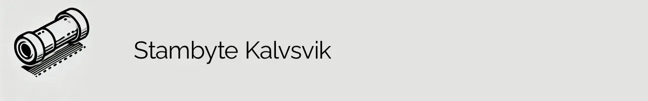 Stambyte Kalvsvik