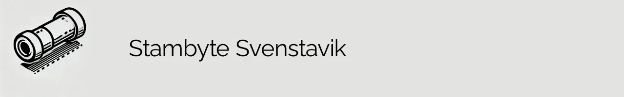 Stambyte Svenstavik